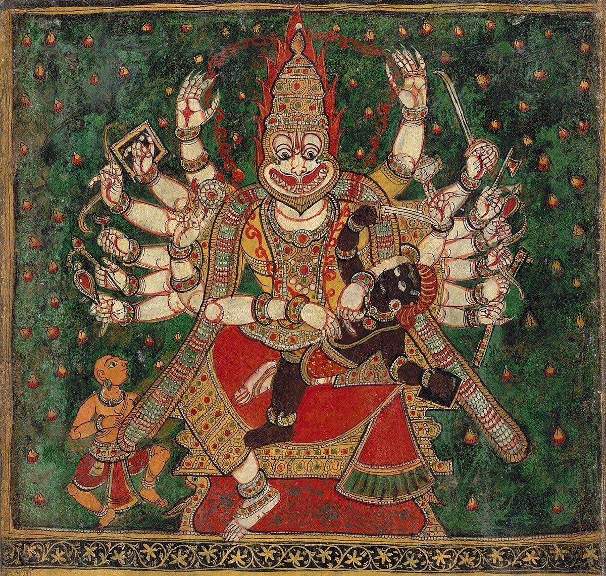Narasimha in the wading cave