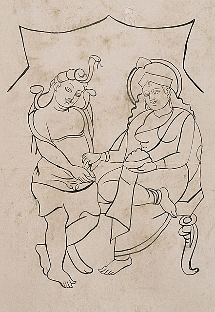 Annapurna and Shiva — the kitchen that taught the yogi