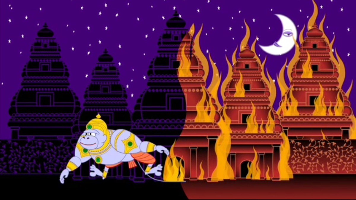 Why Hanuman’s tail burned Lanka