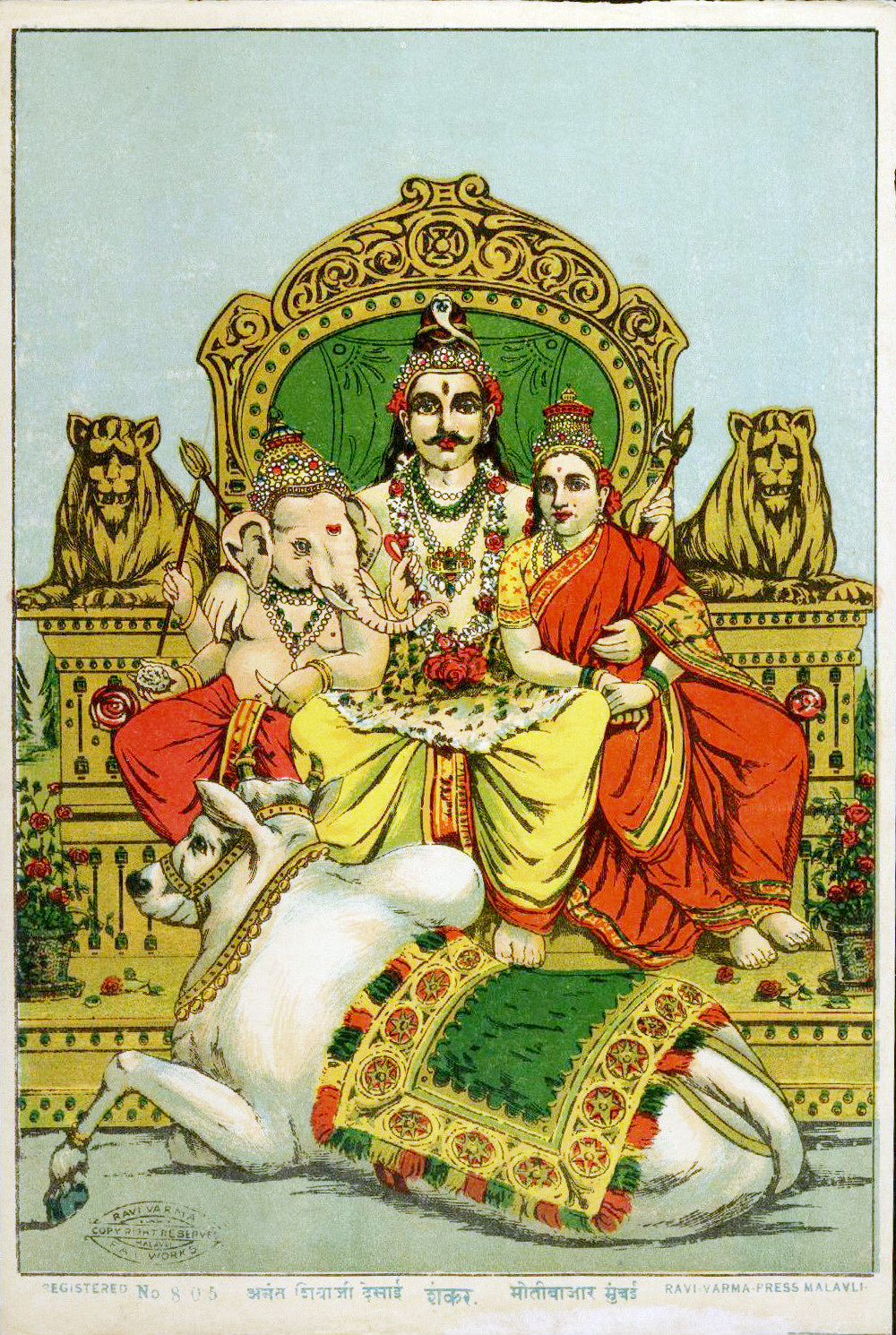 Parvati as mother — the Goddess who made and remade her son