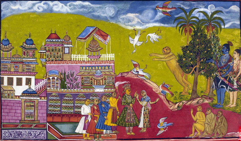 Vali and Sugriva — Rama’s alliance in Kishkindha