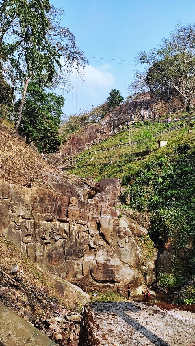 Unakoti Rock Carvings